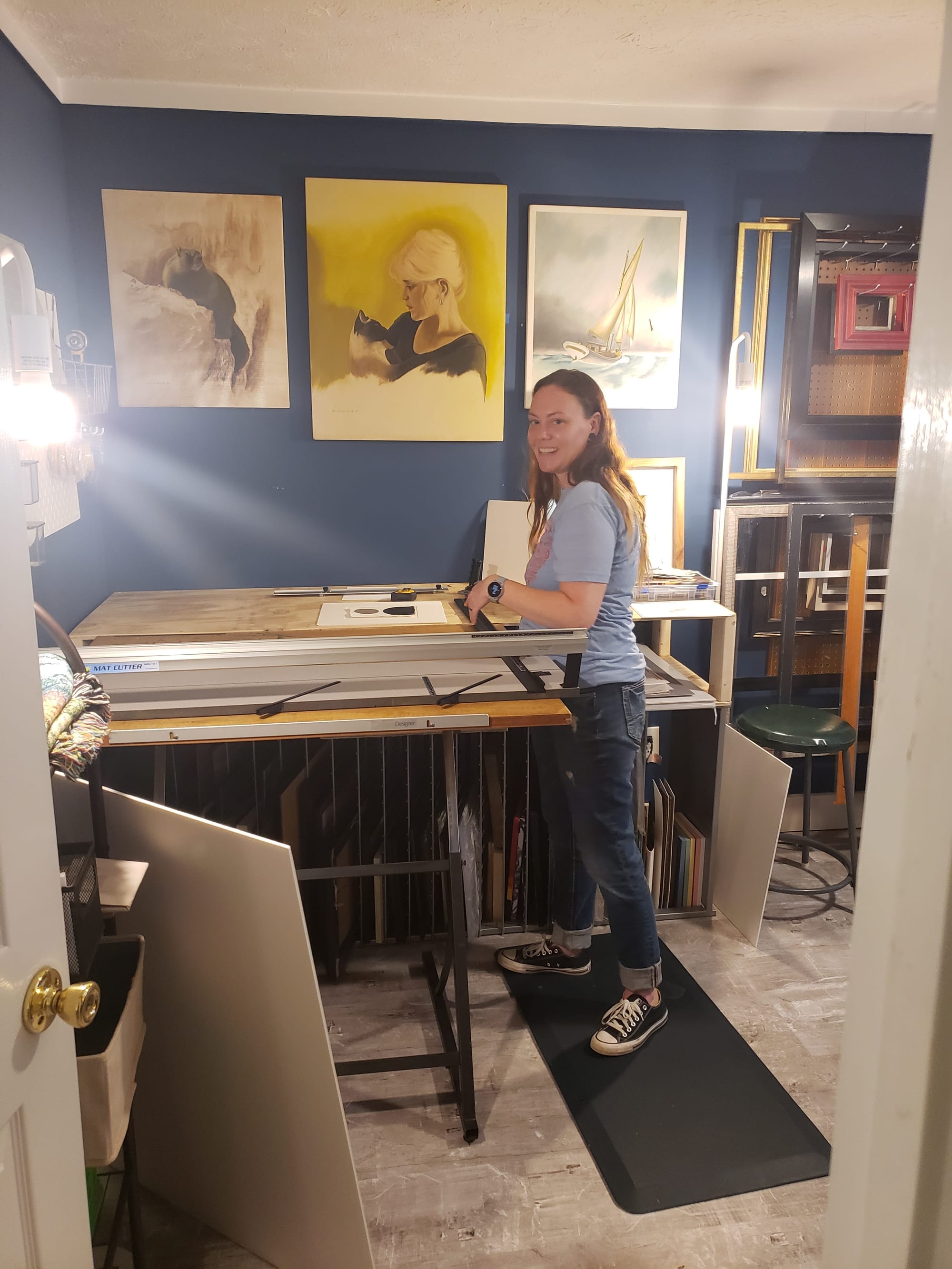 Jamie, owner of Jamie's Framies